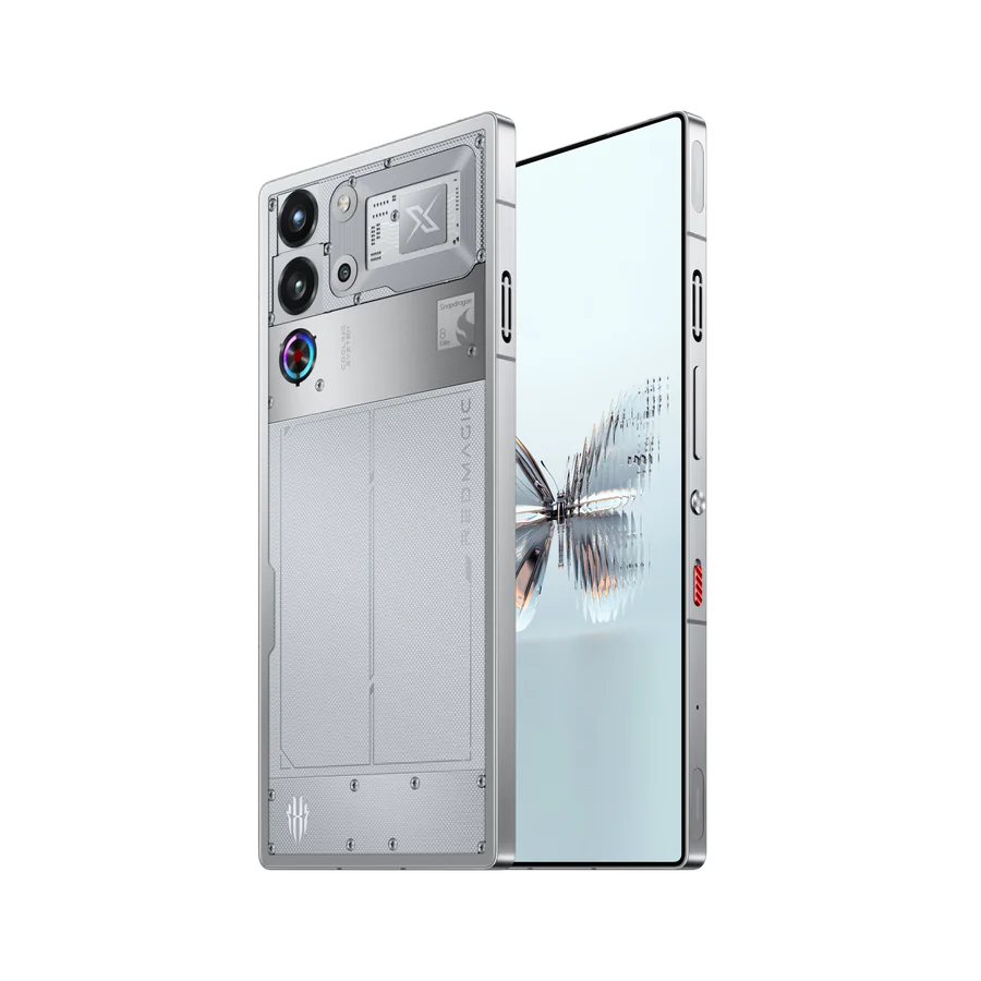 هاتف ريد ماجيك 10 برو 16 جيجا بايت رام + 512 جيجا بايت روم للألعاب المحمولة - قمري ابيض